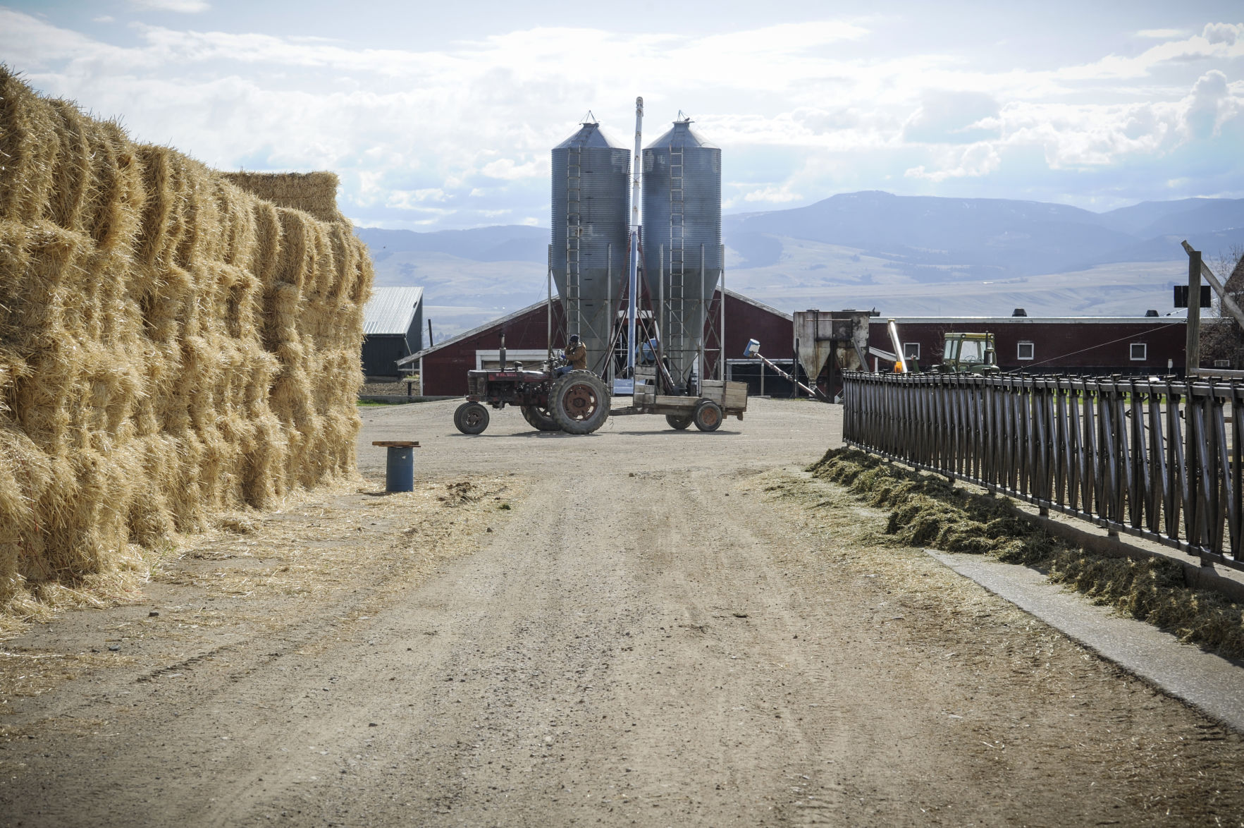 Inmates working the agriculture jobs stay in dorms